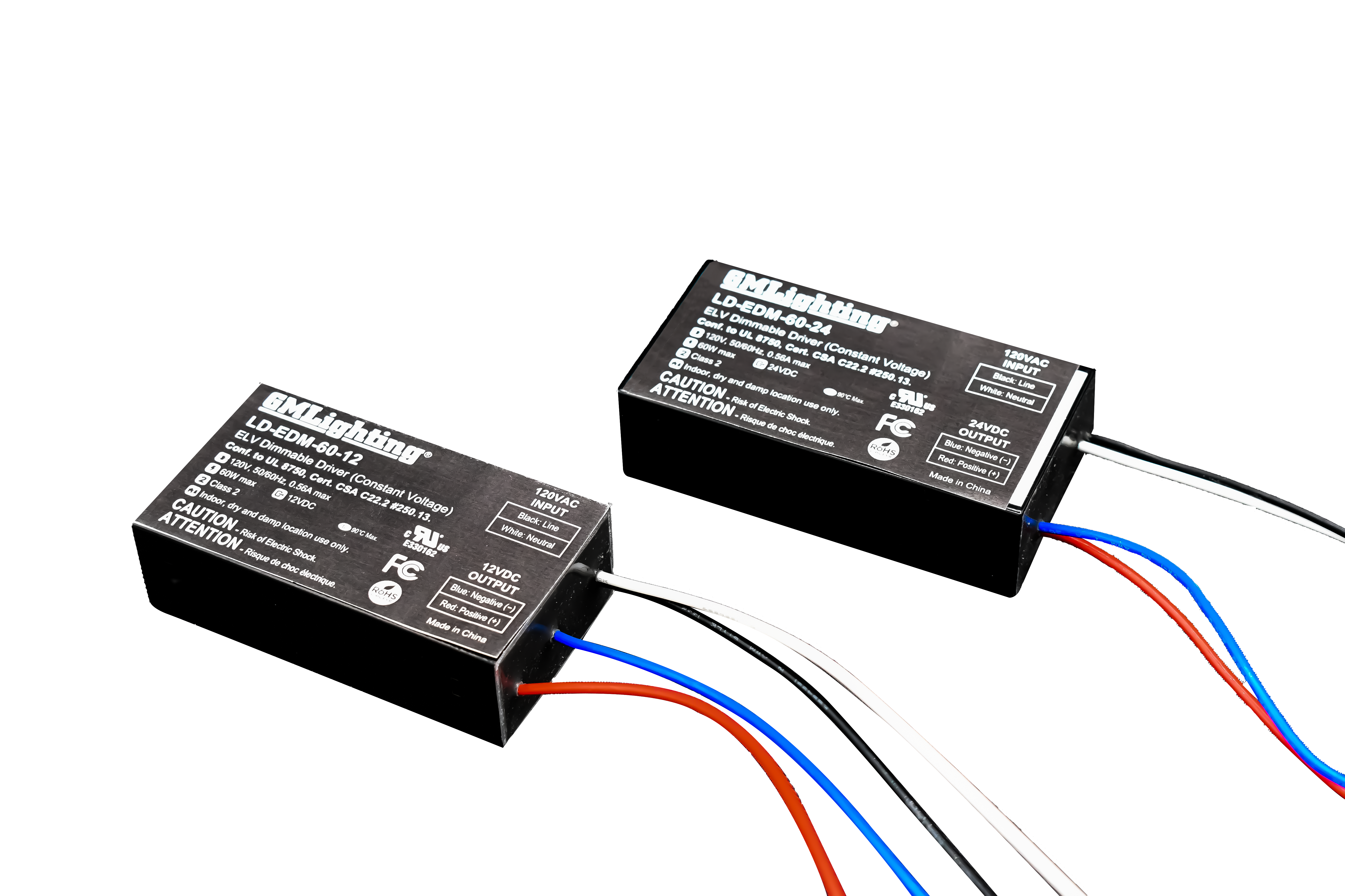LineDRIVE 12VDC / 24VDC Mini Electronic LED Dimmable Power Supplies