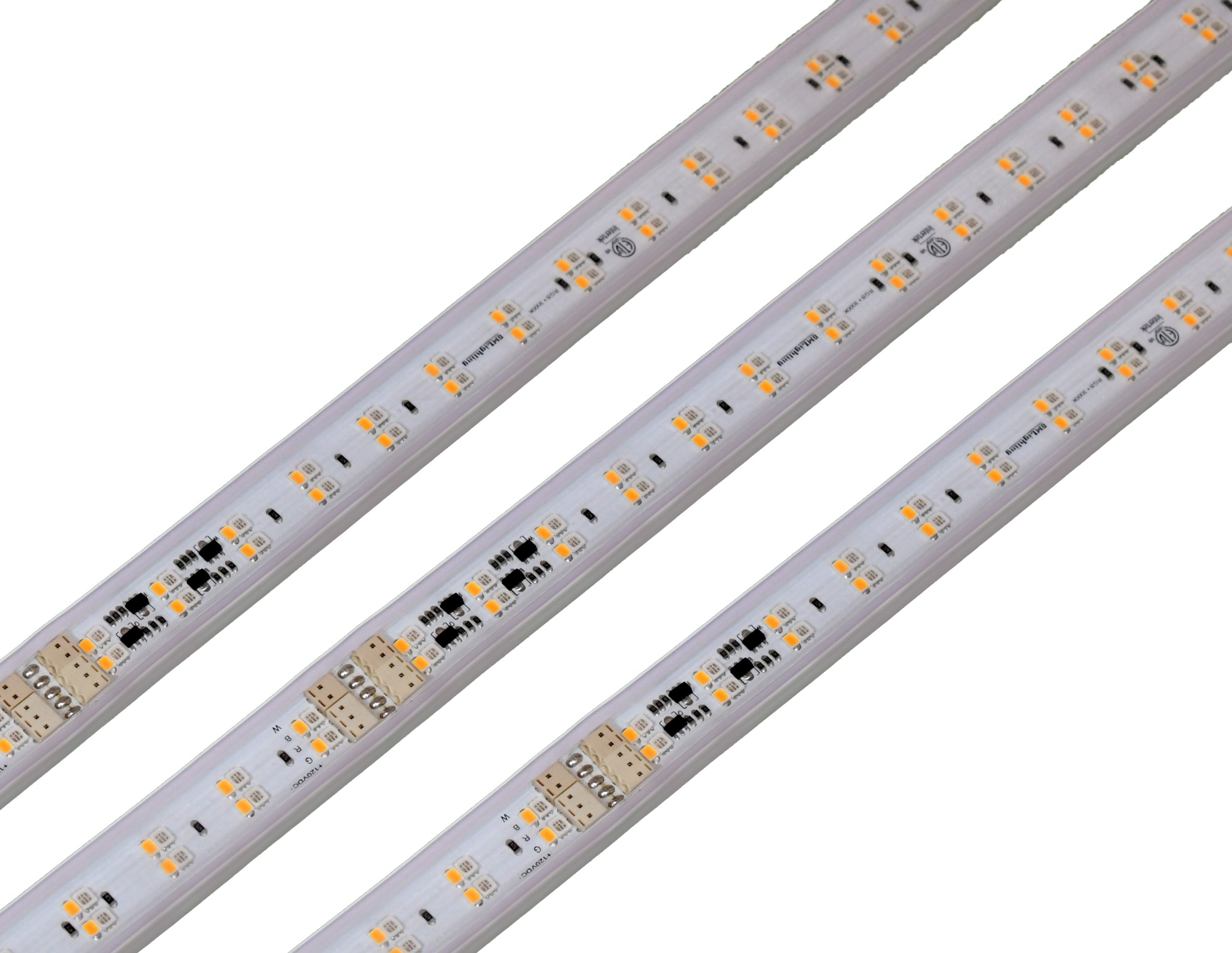 LED Strip Lights RGB - 12V DC - IP20 - 126 Lumens/ft - SMD5050 Flexibl